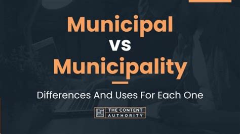 city/municipality|difference between municipality and district.